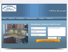 Tablet Screenshot of homespecialistsinc.com